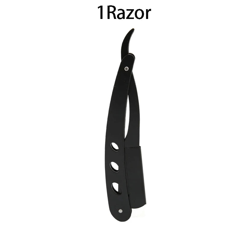 Straight shaver arm, men's folding manual shaver, men's shaver, razor sharp blade barber shop razor