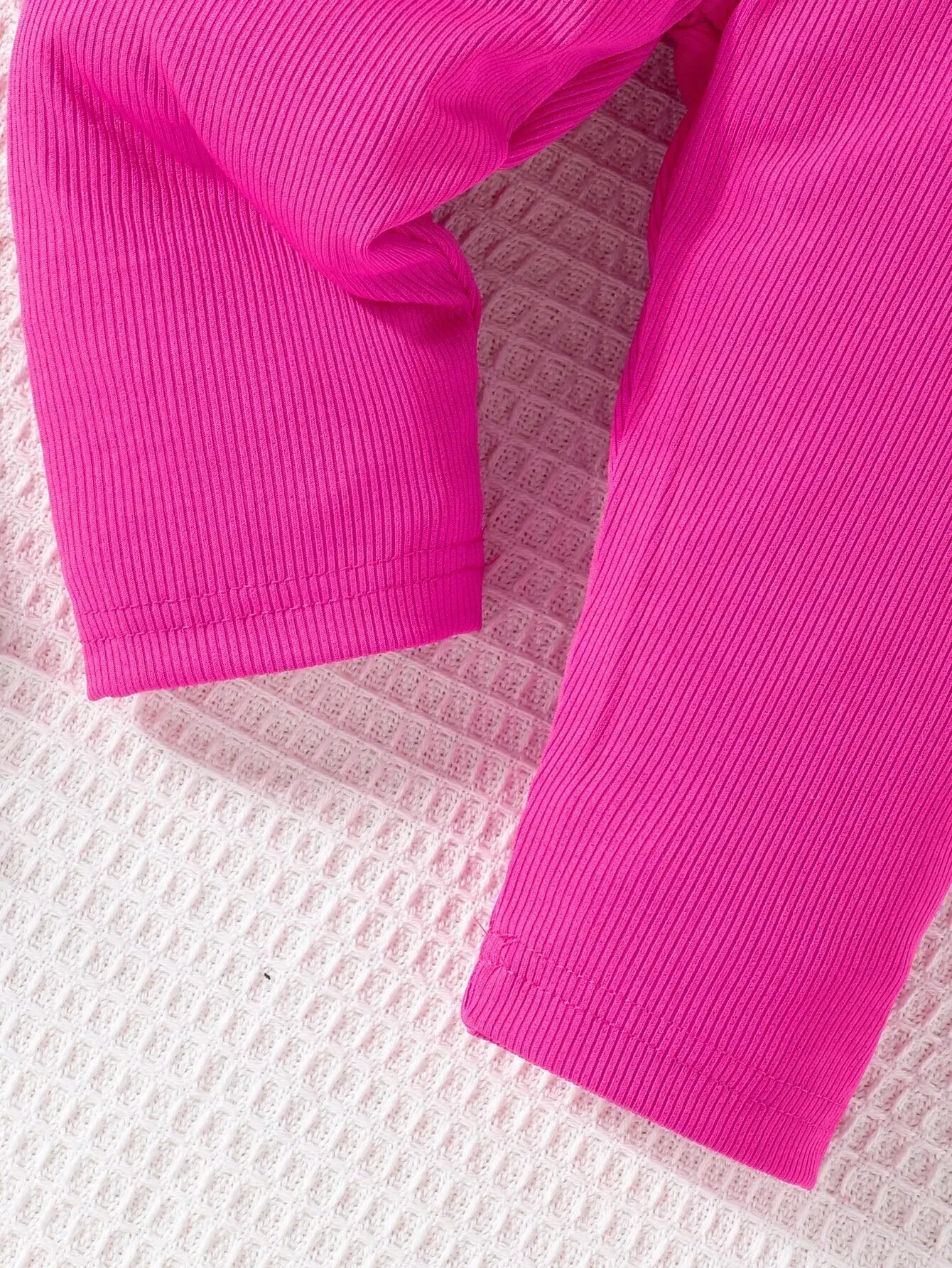 Summer 2-Piece Baby Girls New Fashion Casual Solid Color Suspenders + Trousers Comfortable Breathable Cute Outdoor Baby Set Leedoar