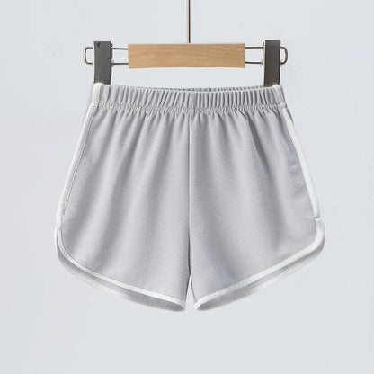 Summer Boys and Girls Shorts Comfortable and Casual CHILDREN'S Solid Color Hot Pants. Leedoar