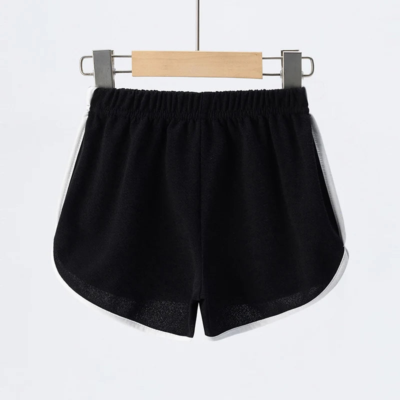 Summer Boys and Girls Shorts Comfortable and Casual CHILDREN'S Solid Color Hot Pants. Leedoar