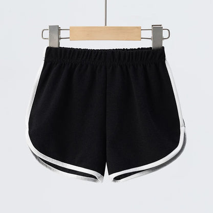 Summer Boys and Girls Shorts Comfortable and Casual CHILDREN'S Solid Color Hot Pants. Leedoar