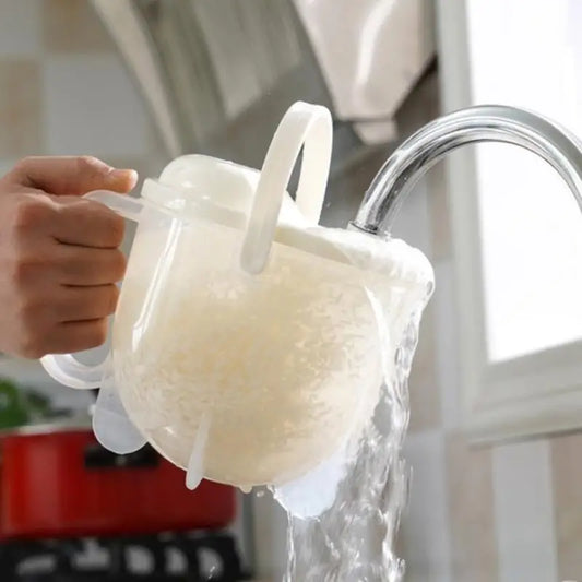 Super Practical Creative Fashion Quick Wash The Washing Rice Device Rice Of Multifunctional Washer Rice Washing Kitchen Tools Leedoar