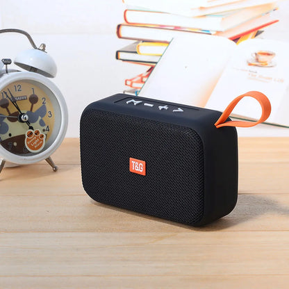 TG506 Portable Bluetooth Speaker Wireless Portable Handhold Loudspeaker Outdoor Indoor HIFI TF Card Music Mobile Phone Speaker Leedoar