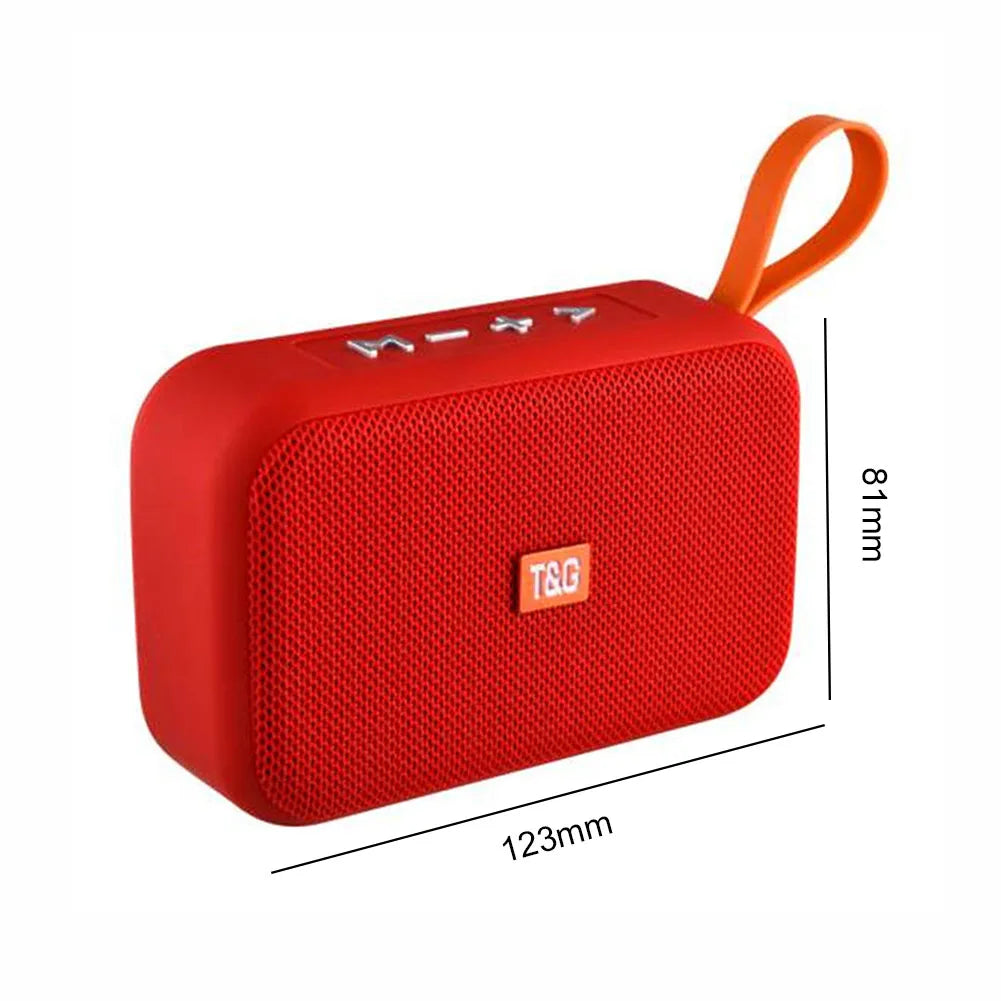 TG506 Portable Bluetooth Speaker Wireless Portable Handhold Loudspeaker Outdoor Indoor HIFI TF Card Music Mobile Phone Speaker Leedoar