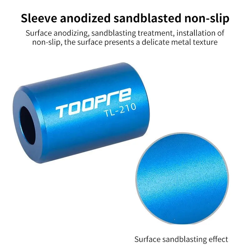 TOOPRE Mountain Road Bicycle Sunflower Insertion Tool Front Fork Bowl Set Steel Flower Core Installation Sleeve Leedoar