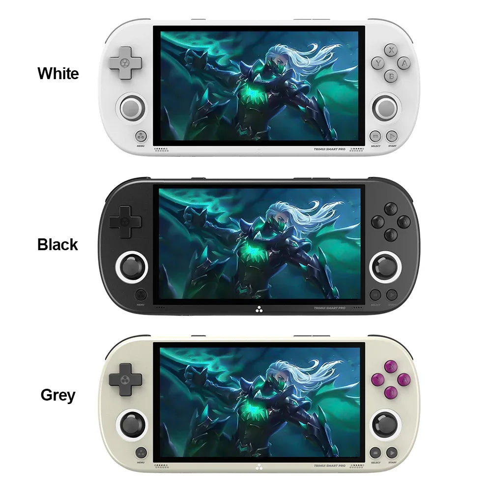 TRIMUI Smart Pro Open Source Handheld Game Console 4.96 Inch HD IPS Screen Retro Arcade Pocket Video Game Player Linux System Leedoar