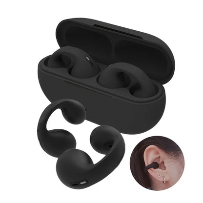 Fones de ouvido TWS para som Earcuffs 1:1 Upgrade Brinco Fones de ouvido sem fio Bluetooth Fone de ouvido com gancho para esportes