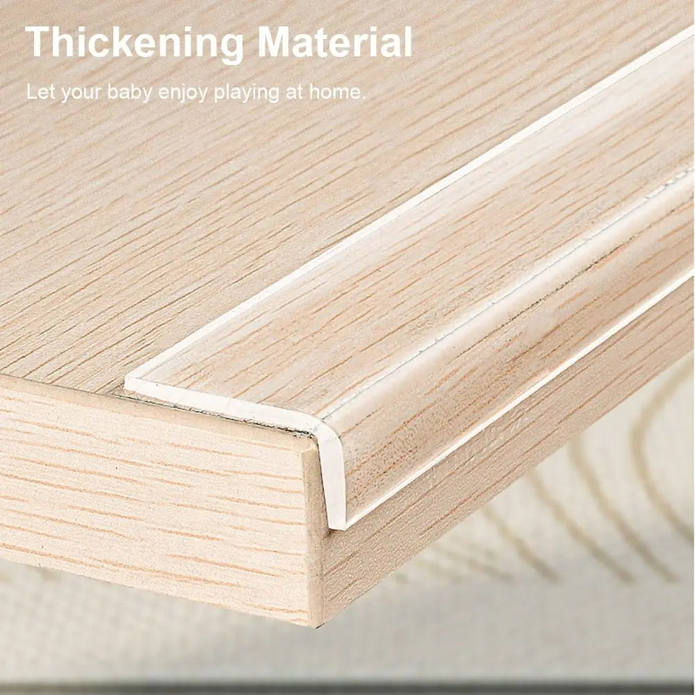 Table Edge Guard Tape Furniture Corner Protective Strip Self Adhesive Transparent Kids Collision Proof Soft Bumper Baby Safety