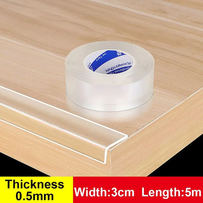 Table Edge Guard Tape Furniture Corner Protective Strip Self Adhesive Transparent Kids Collision Proof Soft Bumper Baby Safety