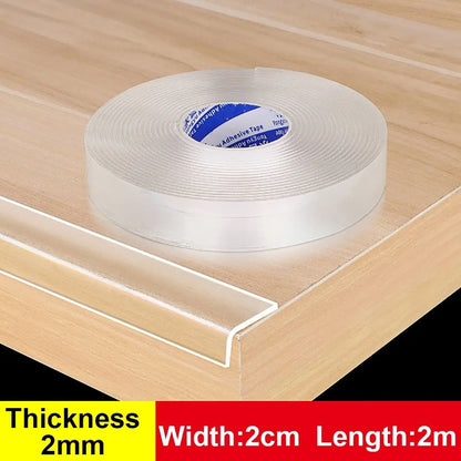 Table Edge Guard Tape Furniture Corner Protective Strip Self Adhesive Transparent Kids Collision Proof Soft Bumper Baby Safety