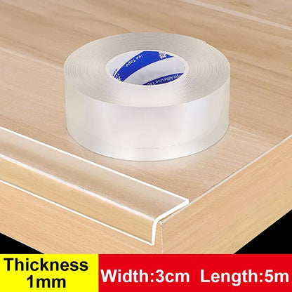 Table Edge Guard Tape Furniture Corner Protective Strip Self Adhesive Transparent Kids Collision Proof Soft Bumper Baby Safety