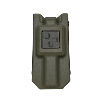 Estuche de almacenamiento para soporte de torniquete táctico EDC, caja de extracción rápida para primeros auxilios de combate IFAK MOLLE 