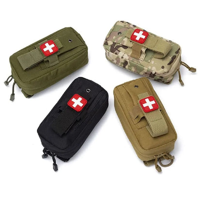 Bolsa táctica de primeros auxilios EMT con torniquete, tijeras, vendaje para emergencias, IFAK, combate de traumatismos 