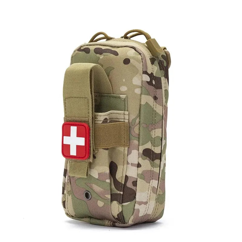 Bolsa táctica de primeros auxilios EMT con torniquete, tijeras, vendaje para emergencias, IFAK, combate de traumatismos 