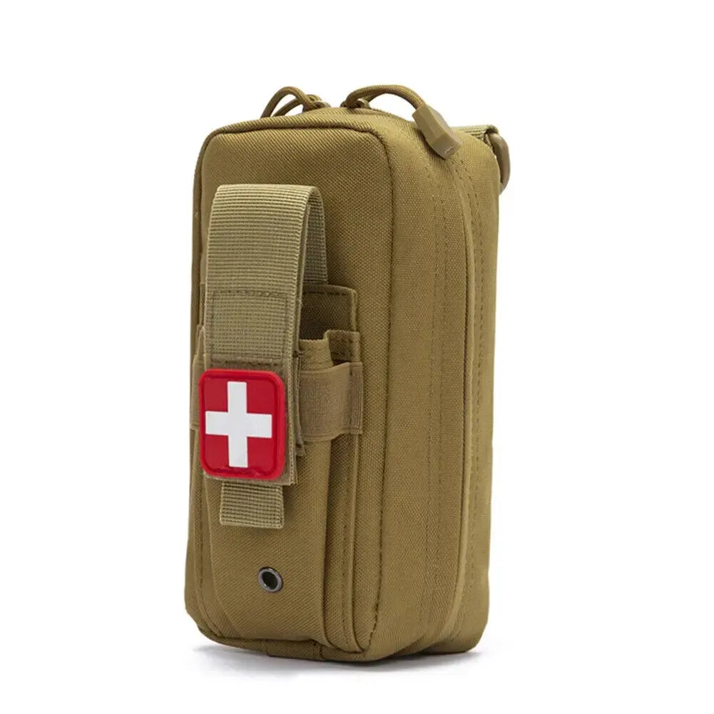 Bolsa táctica de primeros auxilios EMT con torniquete, tijeras, vendaje para emergencias, IFAK, combate de traumatismos 