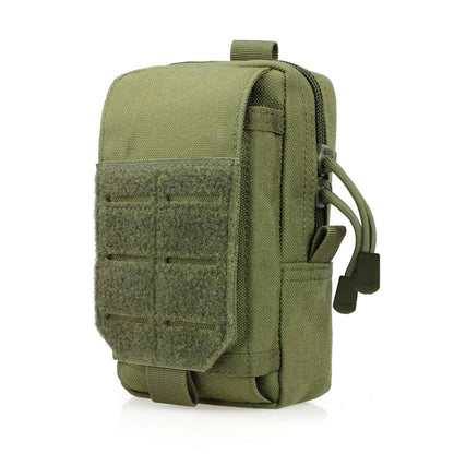 Tactical Molle Bag Military Hip Bag Outdoor Men edc Tool Bag Utility Gadget Organizer Vest Pack Wallet Cell Phone Case