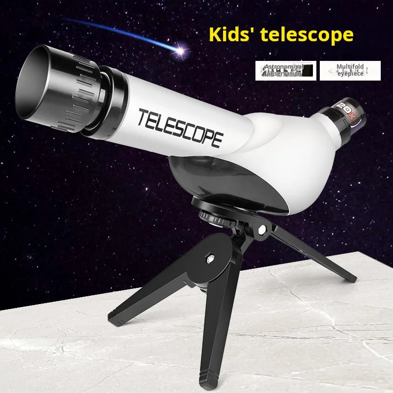 Telescope, High-Definition Astronomical Magnifying Glass, Student Experimental Teaching Aids, Puzzle Science Toys Leedoar