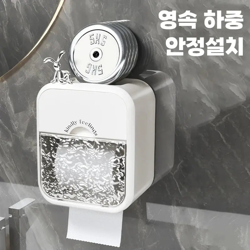 Texture Appearance of Toilet Wall Mounted Tissue Box Leedoar