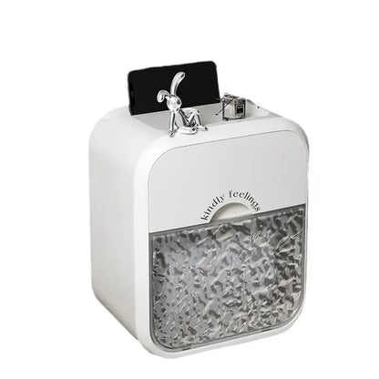 Texture Appearance of Toilet Wall Mounted Tissue Box Leedoar