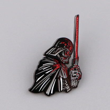 Pin de esmalte de The Mandalorian, alfileres de solapa de dibujos animados para mochilas, broches para mujeres, insignias para mochilas, joyas, regalo al por mayor 