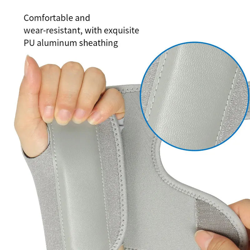 The New Tendon Sheath Wrist Guard Fixed Wrist Strap Breathable Adjustable Anti-sprain Fixed Sleeve Wrist Steel Plate Wrist Guard Leedoar