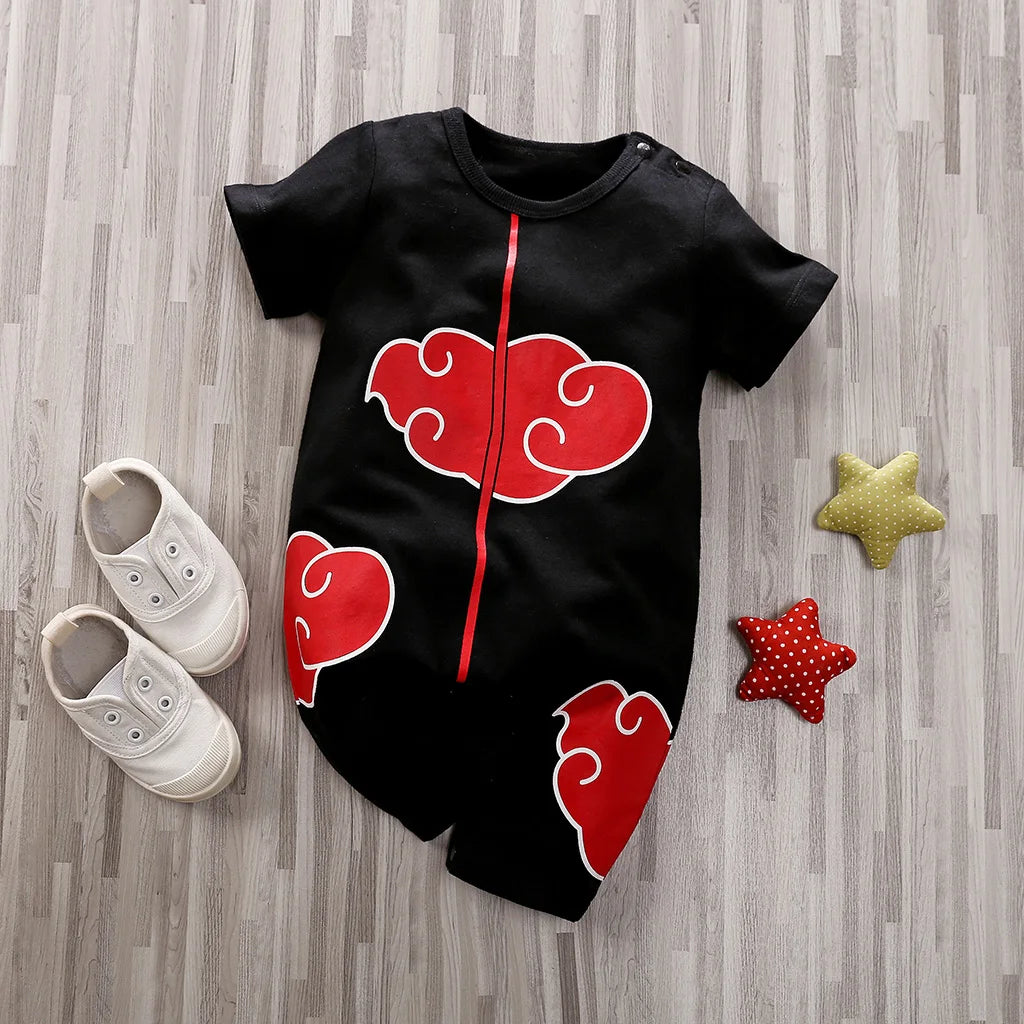 Toddler Anime Cosplay Dragon DBZ Costume Baby Boy Girl Romper Kid Demon Slayer Baby Clothes Newborn Onesie Jumpsuit 0-18 Months Leedoar