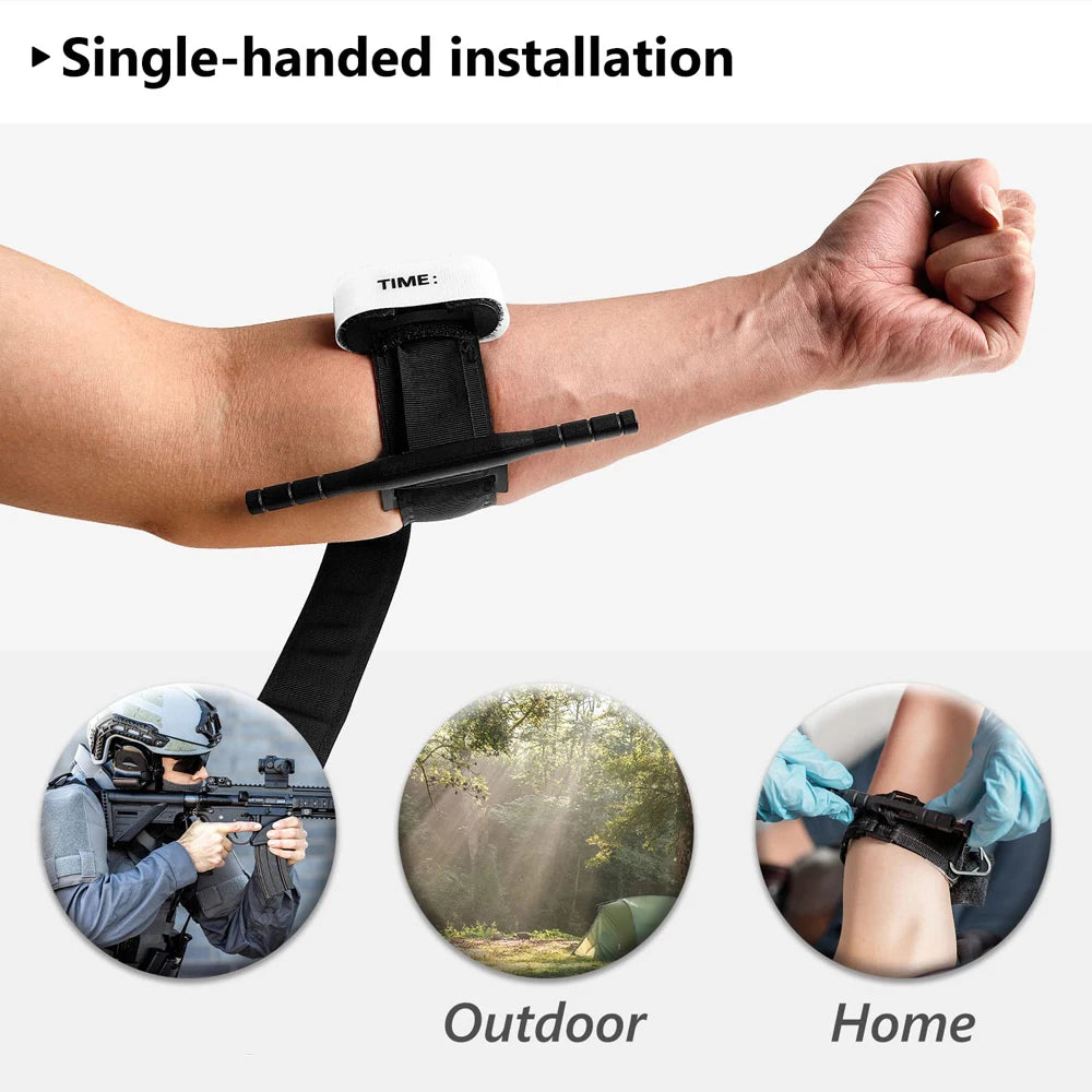 Tourniquet Survival Tactical Combat Tourniquets Spinning Medical Emergency Strap Trauma Belt Outdoor Exploration Leedoar