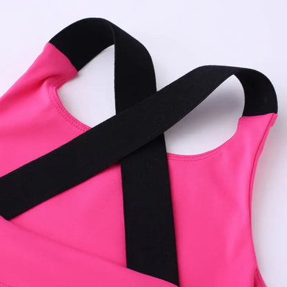 Training Children Girl Bra Underwear Puberty Girls Children Tops Solid Kids Underwear Bra Vest Children Teenage Clothing 5-13Y Leedoar