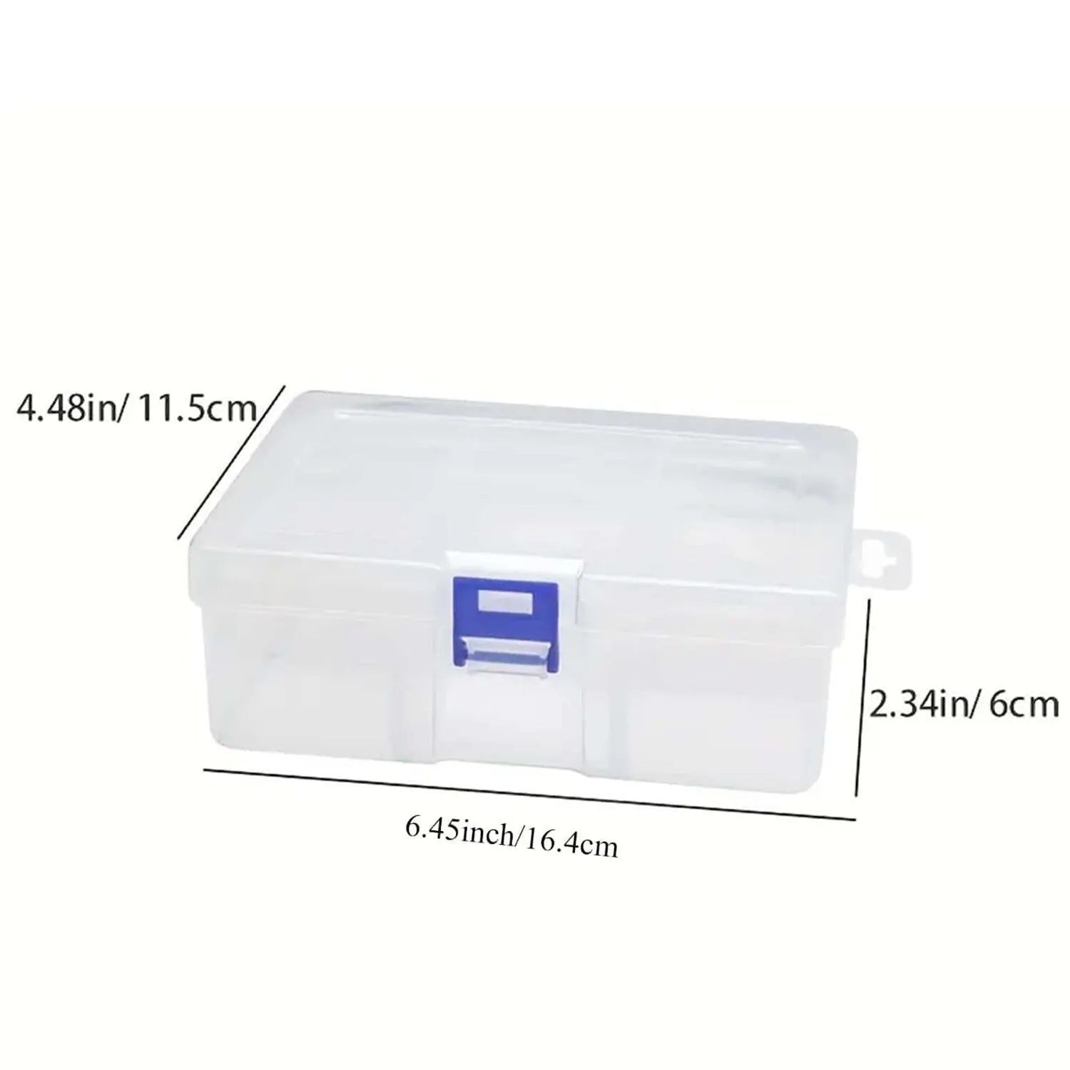 Transparent Plastic Storage Boxes For Jewelry Hardware Accessories Small Items DIY Crafts Cosmetics Leedoar