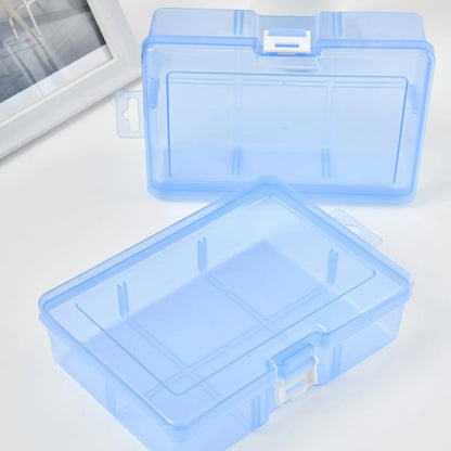 Transparent Plastic Storage Boxes For Jewelry Hardware Accessories Small Items DIY Crafts Cosmetics Leedoar