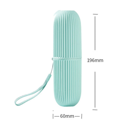 Travel Portable Toothbrush Cup Bathroom Toothpaste Holder Storage Case Box Organizer Travel Toiletries Storage Cup New Creative Leedoar