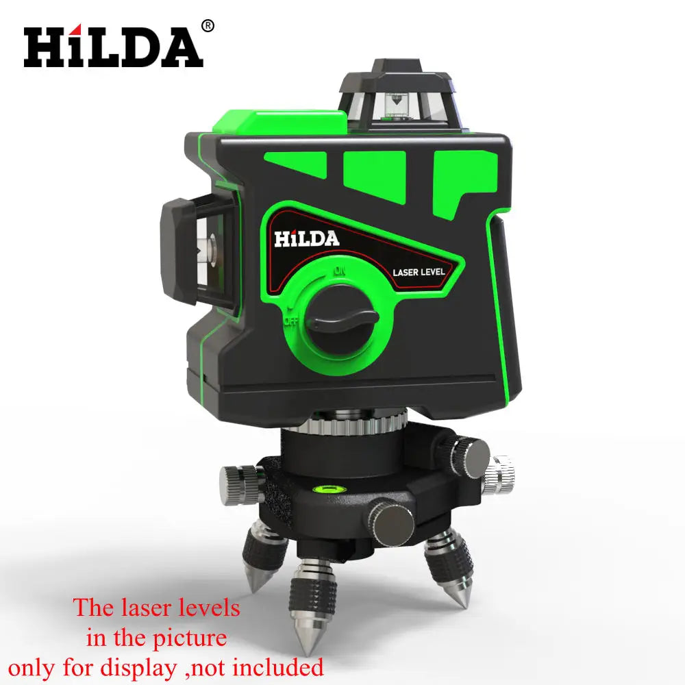 Tripod Bracket Base 1/4'' Interface Fine Adjustment Tripod Stand For Laser Level Leedoar