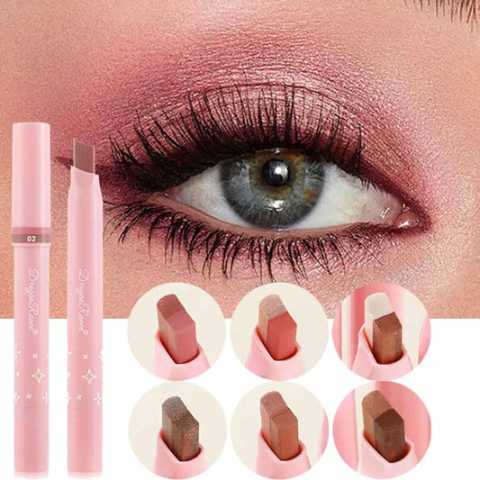 Two Color Gradient Eye Shadow Stick Three Dimensional Natural  Without Taking Off Makeup Natural Makeup One Touch Molding