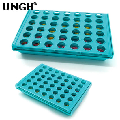 UNGH Four In A Row Bingo Chess Connect Classic Family Board Game Toys Fun Educational Toy for Kids Children Entertainment Game Leedoar