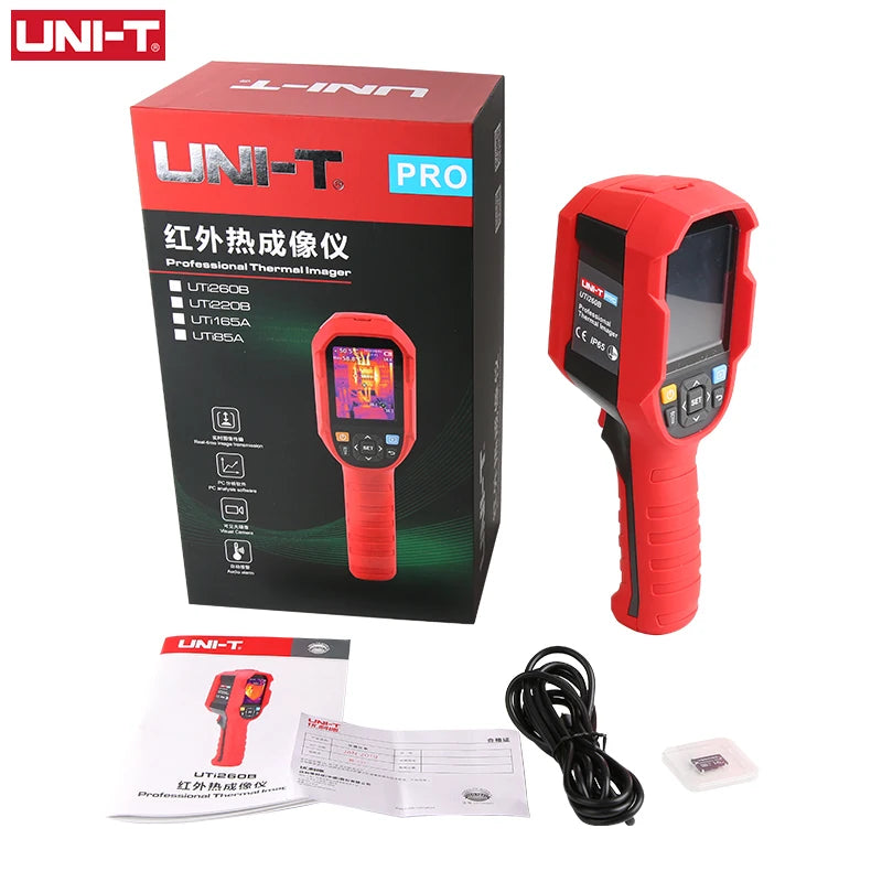 UNI-T UTI 260B HD 256X192 Pixels Industrial Thermal Imager Camera Temperature Imaging Circuit Electrical Maintenance