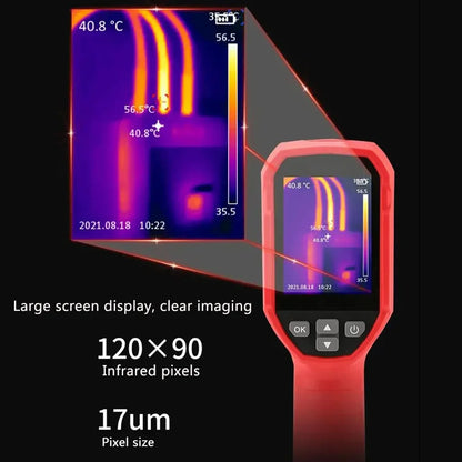 UNI-T UTi 120S Infrared Thermal Imager PCB Circuit Industrial Testing Floor Heating Tube Testing Temperature Thermal Camera