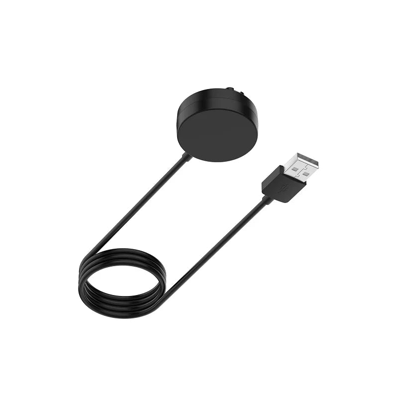 Estación de carga con base USB-A para Garmin Vivoactive 3 4 4S / Fenix ​​5 5x 6S 6X 7S 7 / Venu 3S/ Sq Music Cable de datos 