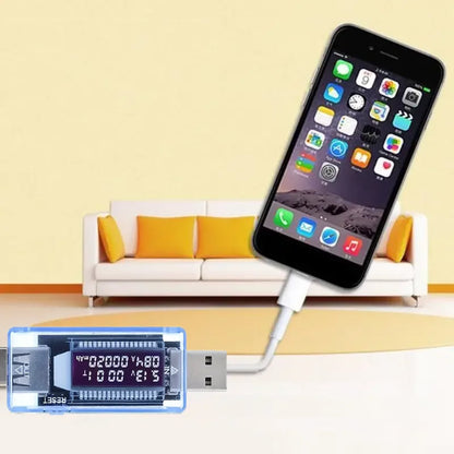 USB Current And Voltage Capacity Tester Accurately Detects Battery Current And Voltage, Detects Charger Capacity Leedoar
