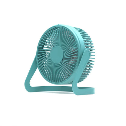 USB Strong Wind Silent MINI Fan Desk 360 Degree Rotatable Summer Cooling Portable Fan for Laptop Notebook Ofiice Leedoar