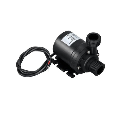 Ultra Quiet Water Pump Mini DC 12V 19W 800L/H Brushless Motor Submersible Aquarium Water Pump Pond Fountain For Fish Tank Garden Leedoar