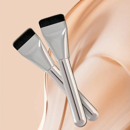 Ultra Thin Foundation Brush Soft Hair Thin Face Contour Brush BB Cream Blender Mixed Foundation Cream Makeup Brush Makeup Tool Leedoar