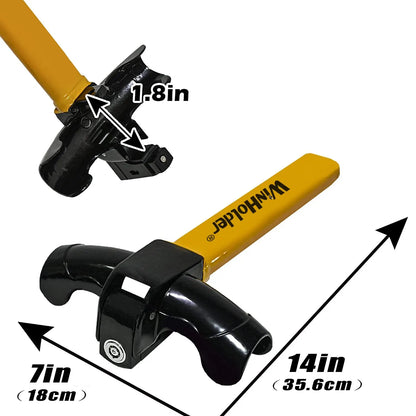 Universal Car Steering Wheel Lock Fit Máxima Segurança Direção Anti-Theft T-Bar Direção Imobilizador de Volante 