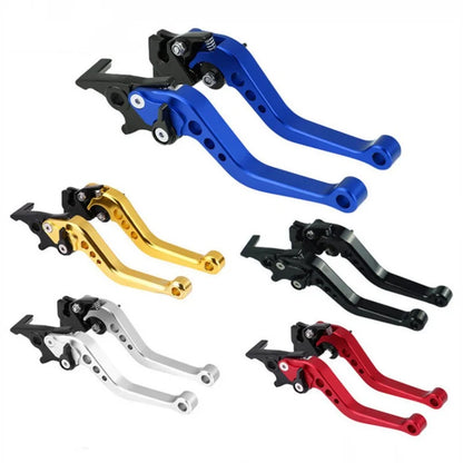 Universal Fit for Motorbike Modification 1 Pair Alloy Motorcycle Brake Handle CNC Motorcycle Clutch Drum Brake Lever Handle Leedoar