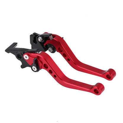 Universal Fit for Motorbike Modification 1 Pair Alloy Motorcycle Brake Handle CNC Motorcycle Clutch Drum Brake Lever Handle Leedoar