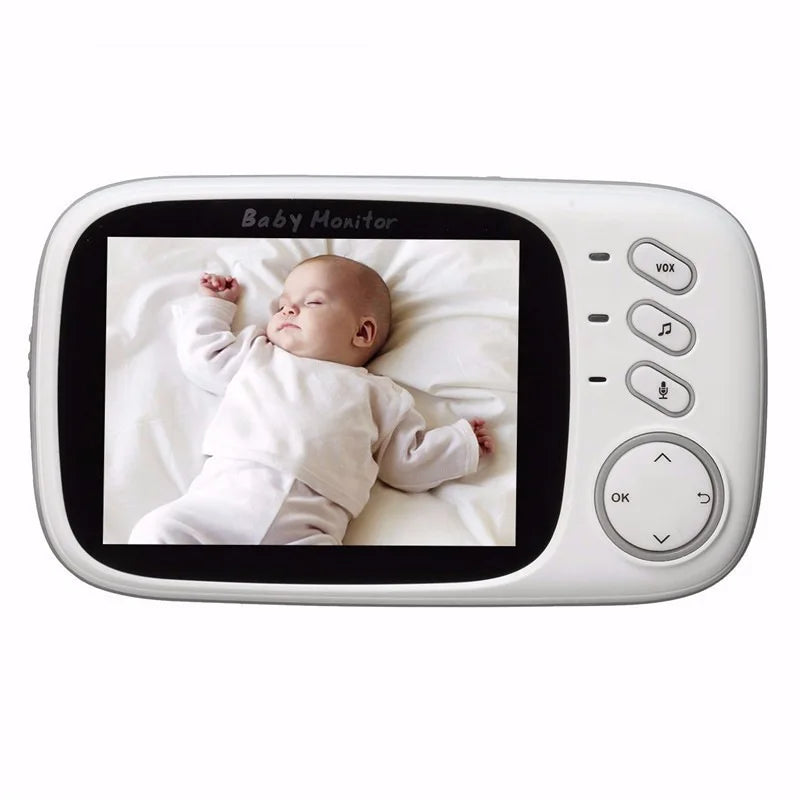 VB603 Baby Monitor 2.4G Wireless with 3.2 Inches LCD 2 Way Audio Talk Night Vision Surveillance Security Camera Babysitter Leedoar