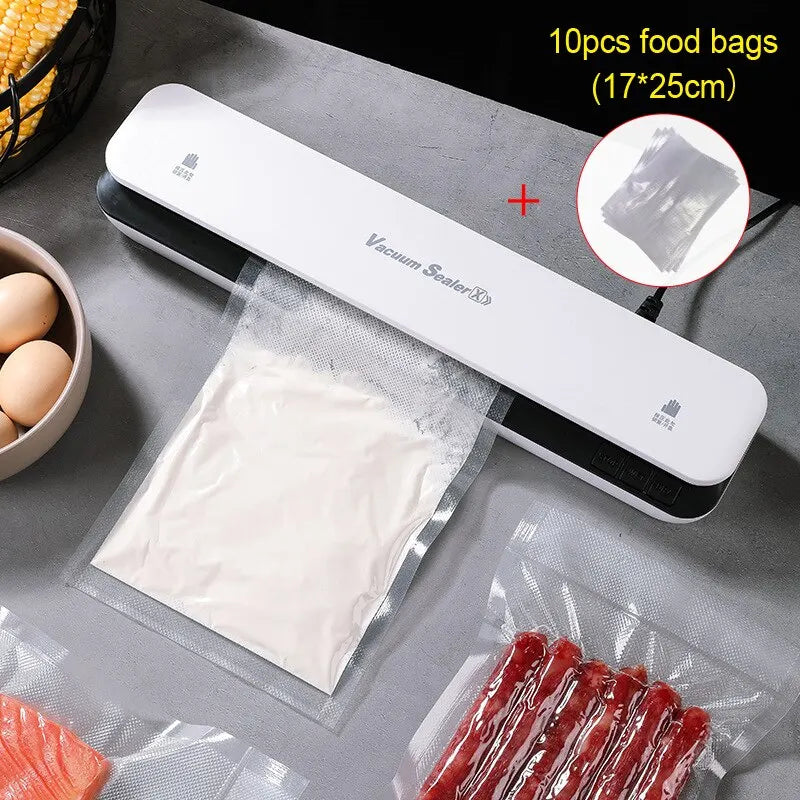 Vacuum Sealing Machine with 30cm Sealing, Dry/Moist/Oily/Powder Universal, Sealing Machine for Food Preservation Leedoar