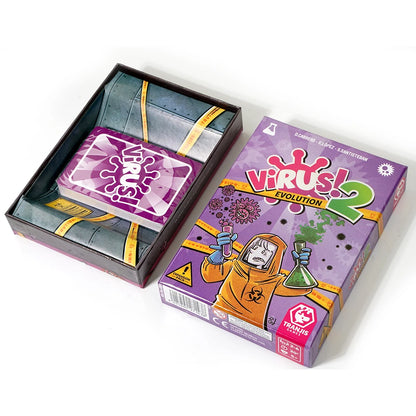 ¡Virus! - Juego de cartas - El Juego más contagioso. Edición Española. +8 años ¡VIRUS! 2 Evolution (Expansión) - Juego de cartas ( 