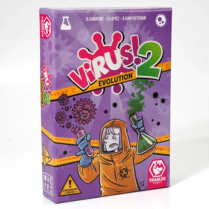 ¡Virus! - Juego de cartas - El Juego más contagioso. Edición Española. +8 años ¡VIRUS! 2 Evolution (Expansión) - Juego de cartas ( 