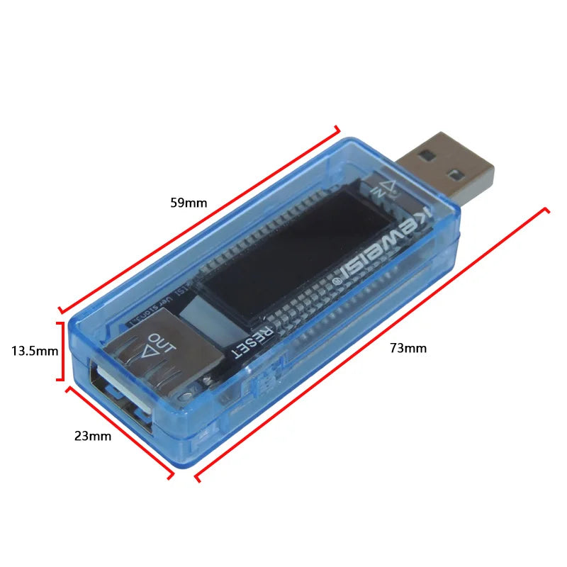 Voltage Meters Current Voltage Capacity Battery Tester USB Volt Current Voltage Doctor Charger Capacity Tester Meter Power Bank