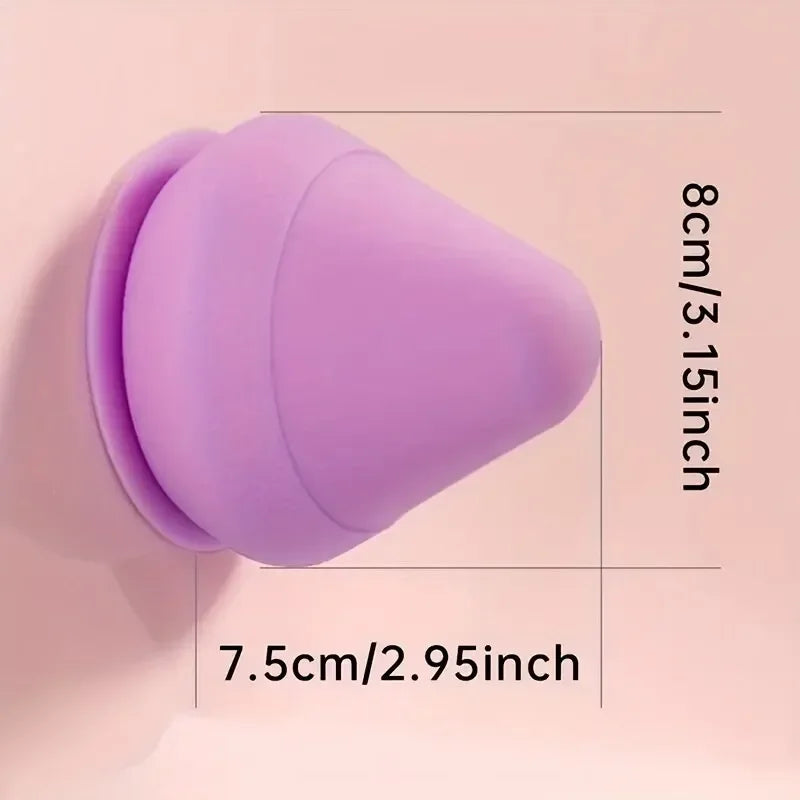 Wall-mounted Fascia Cone Multi-Function Suction Cup Wall Massager For Back Muscle Relaxation Arm Foot Massager Trigger Point Leedoar